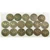 Image 2 : BARBER QTR LOT of 17 COINS
