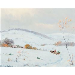 Porfirio Salinas-Bringing Home the Tree & December Morning