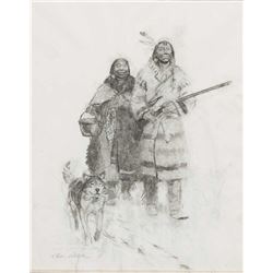 Tom Lovell-Two Indians