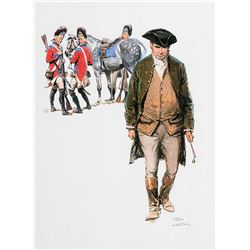 Tom Lovell-Paul Revere Illustration