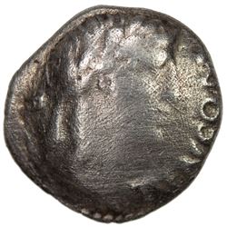 ANCIENT BRITAIN: ATREBATES AND REGNI: Tincommius, ca. 20 BC-5 AD, AR minim (1.18g), ND. VF-EF