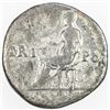 Image 2 : ROMAN EMPIRE: Vespasian, 69-79 AD, AE denarius (2.65g), Rome, TRI-POT Vesta, Fine