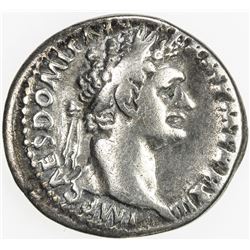 ROMAN EMPIRE: Domitian, 81-96 AD, AR denarius (3.14g), Rome mint, struck 93-94, Minerva, F