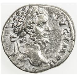 ROMAN EMPIRE: Septimius Severus, 193-211 AD, AR denarius (3.44g), ARAB ADIAB, F-VF