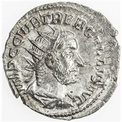 ROMAN EMPIRE: Trebonianus Gallus, 251-253, AR antoninianus, LIBERTAS, VF-EF