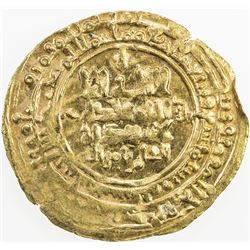 GREAT SELJUQ: Tughril Beg, 1038-1063, AV dinar (3.54g), Nishapur, AH449. EF