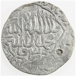 TIMURID: Zahir al-Din Babur, 1497-1498/1st reign, AR tanka, MM, DM. VF