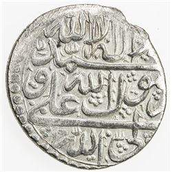 ZAND: Karim Khan, 1753-1779, AR abbasi, Shiraz, AH(116)6. VF-EF