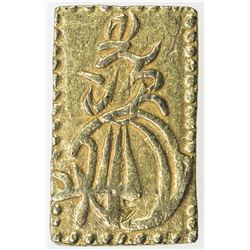 JAPAN: Meiji, 1868-1912, AV 2 bu (3.09g), H-8.32b, JNDA-09-29, struck 1868-69, VF-EF