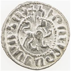 ARMENIA: Hetoun I, 1226-1270, AR tram, NM, ND. EF