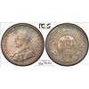 Image 1 : BRITISH INDIA: George V, 1910-1936, AR ¼ rupee, 1918(c), KM-518, S&W-8.158, PCGS graded MS65.