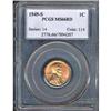 Image 1 : 1949-S 1C Cent PCGS MS66RD