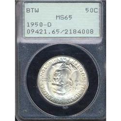 1950-D BTW 50C Half Dollar PCGS MS65