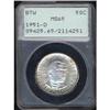Image 1 : 1951-D BTW 50C Half Dollar PCGS MS65