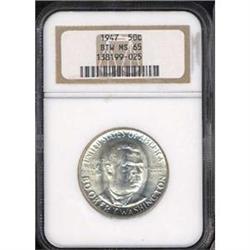 1947 BTW 50C Half Dollar NGC MS65