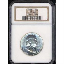1963 50C Half Dollar NGC MS65