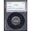 Image 1 : 1942 5C Nickel PCGS PR65