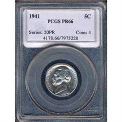1941 5C Nickel PCGS PR66