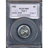 Image 1 : 1942 5C Nickel PCGS PR67