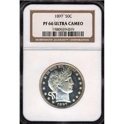 [L#0299] 1897 50c NGC PF66 UCAM