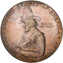 [L#0382] 1920 Pilgrim 50c PCGS MS66