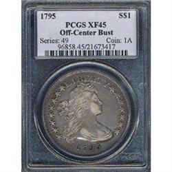 [L#0511] 1795 SE $1 PCGS EF45