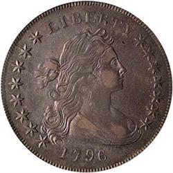 [L#0515] 1796 Sm Date LL $1 PCGS EF40