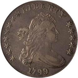 [L#0532] 1799 $1 Stars 8x5 PCGS EF40