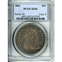[L#0539] 1801 $1 NGC EF45