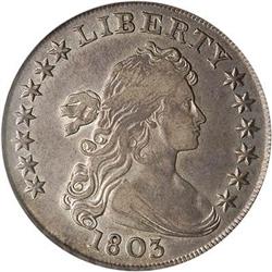 [L#0544] 1803 Lg 3 $1 PCGS EF40
