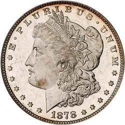 [L#0574] 1878 7TF Rev 1878 PCGS MS66 DMPL