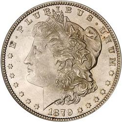 [L#0586] BERMUDA 1879 S$1 PCGS MS66