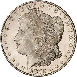 [L#0592] BERMUDA 1879-CC S$1 PCGS MS64