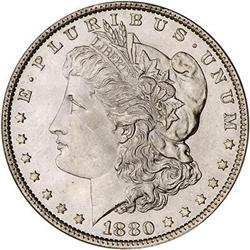 [L#0608] BERMUDA 1880 S$1 PCGS MS66