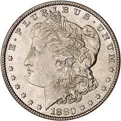 [L#0611] 1880 $1 NGC MS65