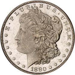 [L#0612] 1880 $1 PCGS MS64 PL