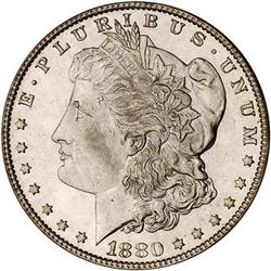 [L#0625] BERMUDA 1880-O S$1 PCGS MS64