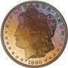 Image 1 : [L#0633] 1880-S $1 PCGS MS66 colorful toning
