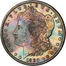 [L#0634] 1880-S $1 MS64 toned