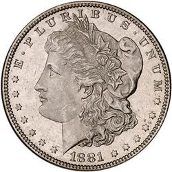 [L#0636] 1881 $1 NGC MS64 DPL