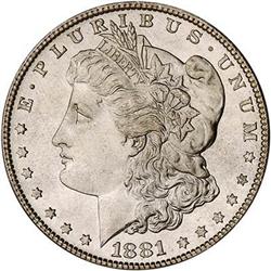 [L#0645] BERMUDA 1881-S S$1 PCGS MS68