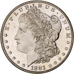 [L#0646] 1881-S $1 PCGS MS67 DMPL
