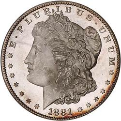 [L#0649] 1881-S $1 PCGS MS65 DMPL