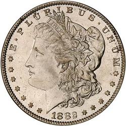 [L#0661] BERMUDA 1882-O S$1 PCGS MS66