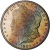 Image 1 : [L#0670] 1883-CC $1 PCGS MS66 colorful toning