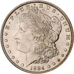 [L#0679] BERMUDA 1884 S$1 PCGS MS67