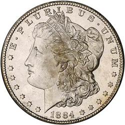 [L#0684] 1884-CC $1 MS65 GSA