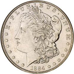 [L#0691] BERMUDA 1884-S S$1 PCGS MS62