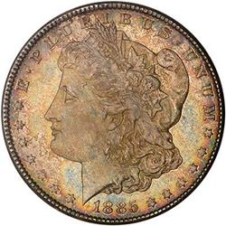[L#0698] 1885-CC $1 PCGS MS65 nicely toned