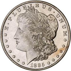 [L#0699] 1885-CC $1 PCGS MS64